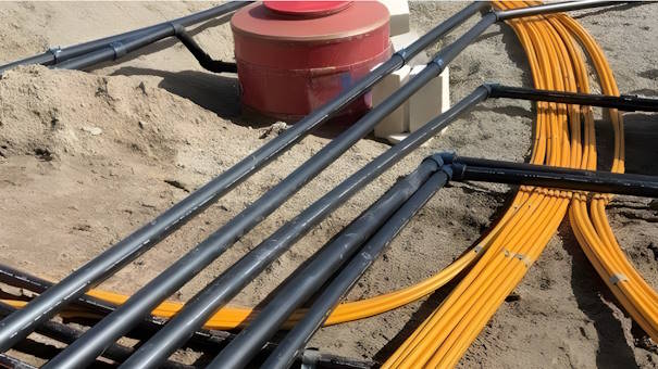 protecting electrical cables in forecourts